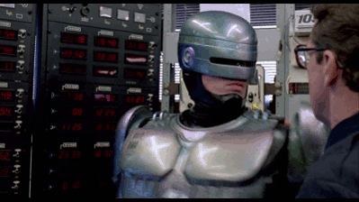 Robocop Says, Game Over - Señor GIF - Pronounced GIF or JIF?