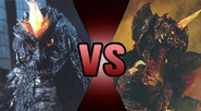 SpaceGodzilla vs Destoroyah