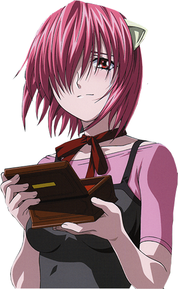 Free: Render anime Elfen Lied Lucy Nyu transparent background PNG clipart 