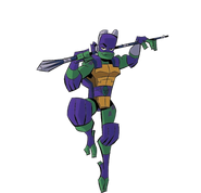 Donatello as seen in Rise of the Teenage Mutant Ninja Turtles