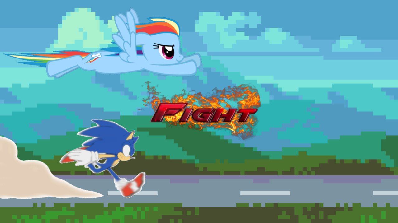 Sonic vs Rainbow Dash | Death Battle Fanon Wiki | Fandom