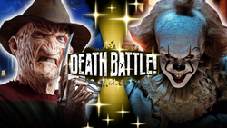 #1 for Best 'Villain vs Villain' themed Death Battle: Freddy Krueger vs Pennywise