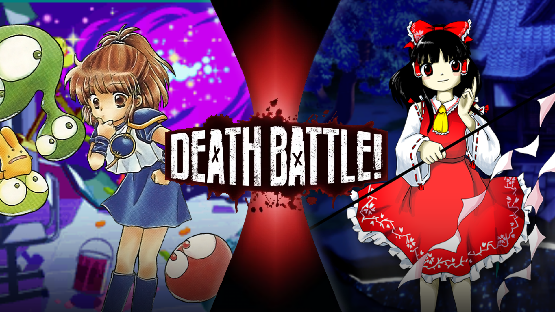 Video wallpaper Reimu Reset Edition (Anime)