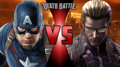 Captain America VS Albert Wesker