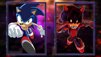 Sonic Vs Sonic Exe Death Battle Fanon Wiki Fandom - sonic exe roblox edition oh fuck