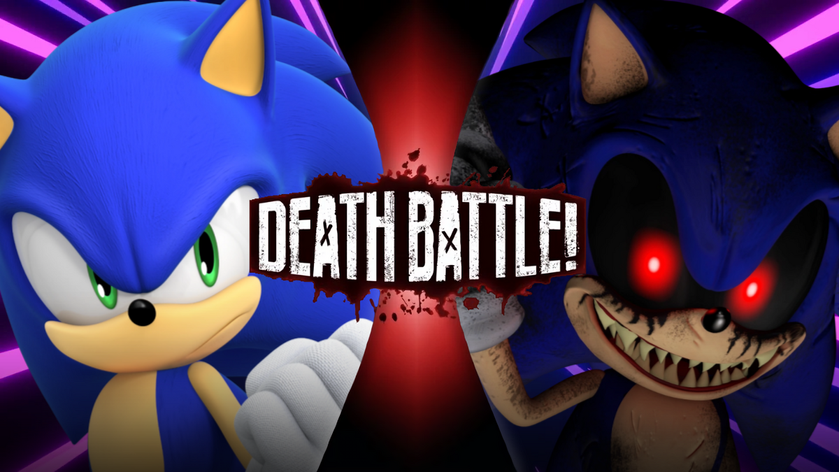 Dark Sonic V.S. Sonic.EXE and Tails.EXE, dark sonic vs super sonic HD  wallpaper