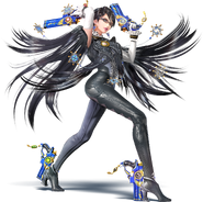 Bayonetta appeared in Super Smash Bros. Wii U/3DS