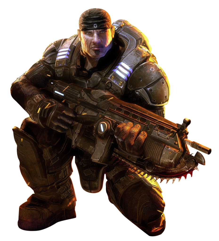 Gears of War 2, Marcus Fenix by phantomzer0 on DeviantArt