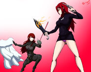 Mitsuru vs Parasoul