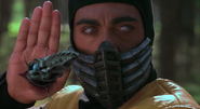 Scorpion as seen in the Mortal Kombat Movie