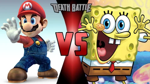 Mario vs spongebob rematch