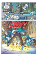 The Mask chopped a police car in half with one axe swing.