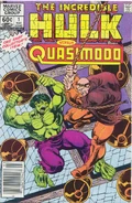 Hulk has fought Quasimodo, the hunchback of Notre-Dame