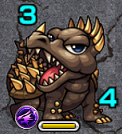 Anguirus in Monster Strike