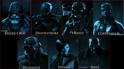Arkham Origins' Assassins Battle Royale Remaining 2