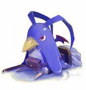 Prinny Laharl (However, this isn't canon).