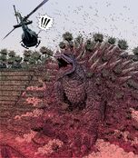 Anguirus in Godzilla: Half Centuary War