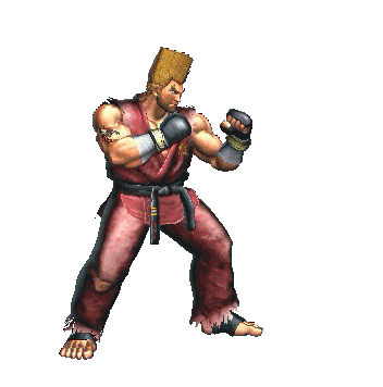 Guile and paul phoenix in street fighter and tekken