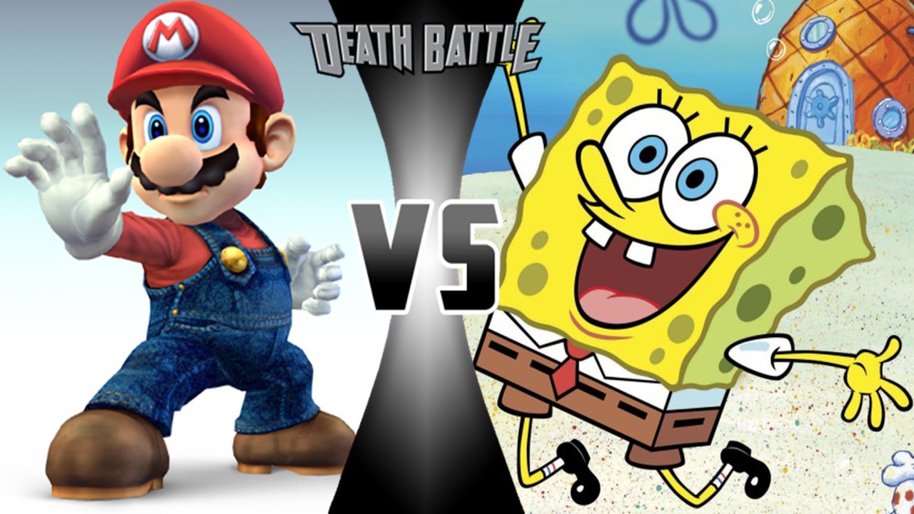 Mario Vs Spongebob Themed Death Battles.
