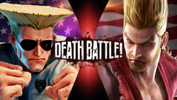 Guile and paul phoenix in street fighter and tekken