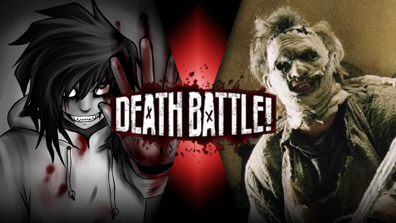 jeff the killer and slenderman fighting