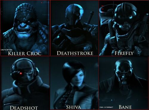 Arkham Origins' Assassins Battle Royale Remaining 3