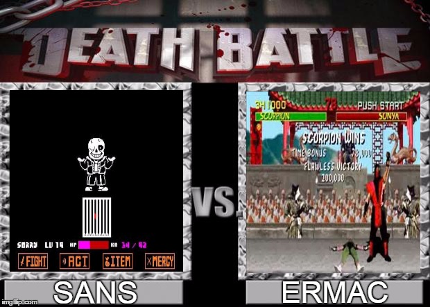 Sans Battle - Imgflip