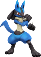 Lucario SSB4 Artwork.png (4.79 MB) Lucario as it appears in Super Smash Bros 4
