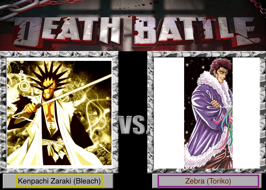 Kenpachi Zaraki VS Zebra Death Battle Fanon Wiki Fandom