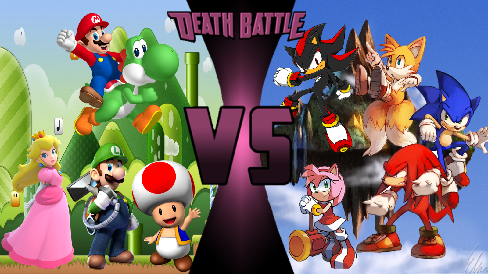 Mario Vs Sonic if it was made by Vs Wiki: : r/DeathBattleMatchups