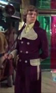 Alex dressed up for a night on the town.