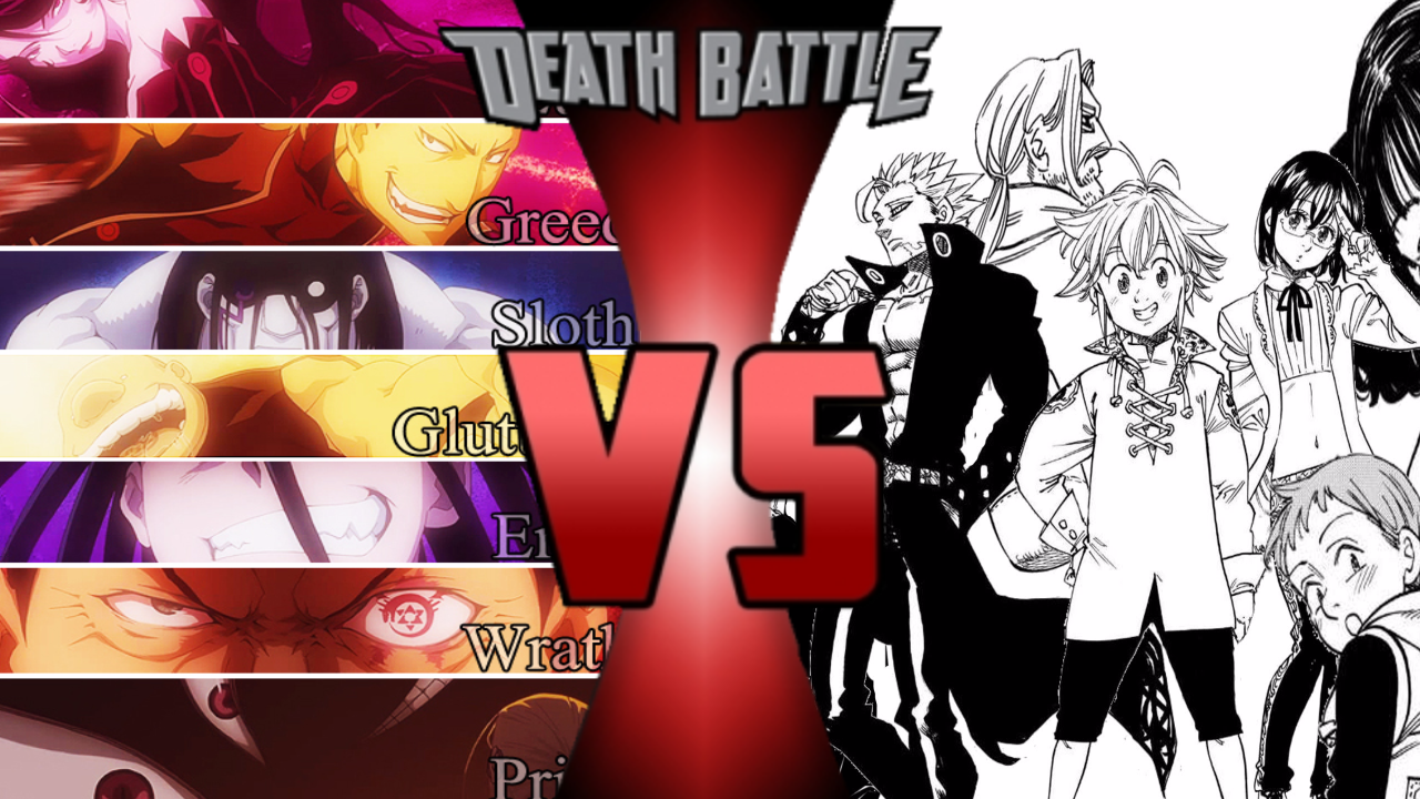 seven deadly sins fma vs seven deadly sins nnt death battle fanon wiki fandom seven deadly sins fma vs seven deadly