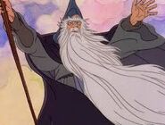 2nd Picture of Gandalf The Grey as he appears in The Lord of The Rings 1978 film