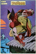 Wolverine as he appears in the retro comics