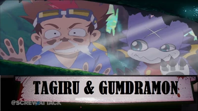 Z Intro Tagiru and Gumdramon