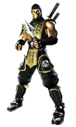 Scorpion as he appears in Mortal Kombat Deadly Alliance