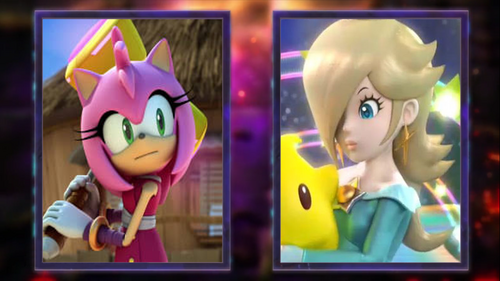 Amy Rose vs Rosalina intermission