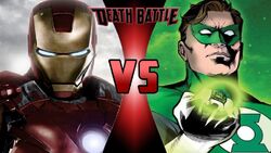 green lantern vs iron man