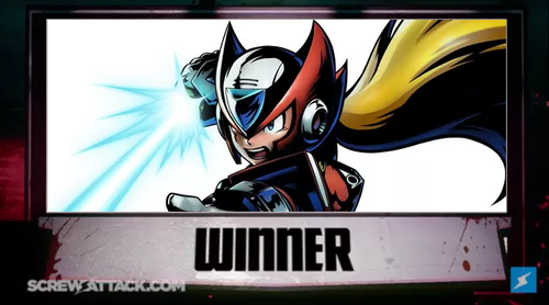 Zero Mega Man X Winner