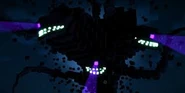 A close up of the Wither Storm