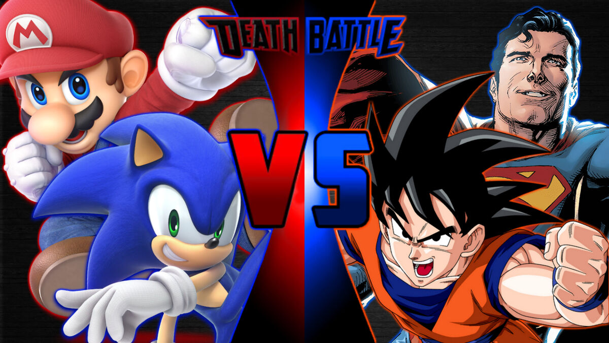 goku vs sonic vs mario