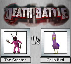 Bird Watcher vs Giant Opila Bird