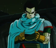 A younger Paragus (Toei) following his eye injury.