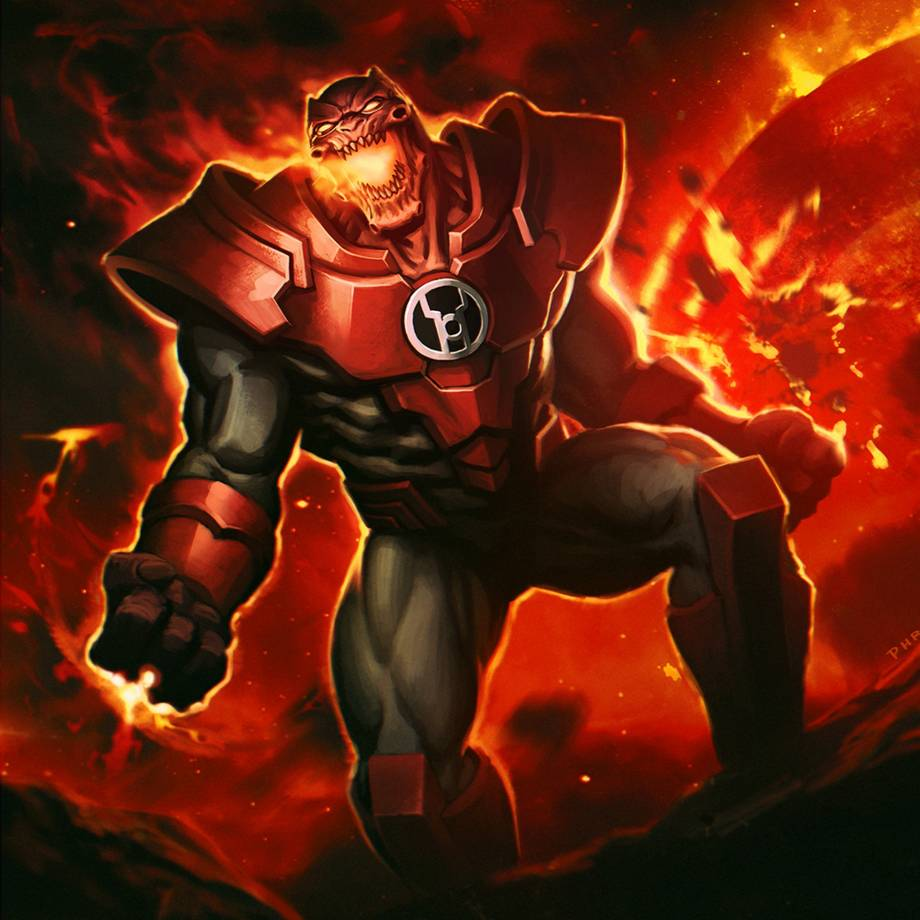 Atrocitus versus Black Adam