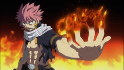 Natsu Dragneel burns into DEATH BATTLE! by TheScourgeKirb on