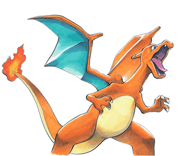 Blue Charizard.png (59 KB) Charizard in Pokémon Adventures