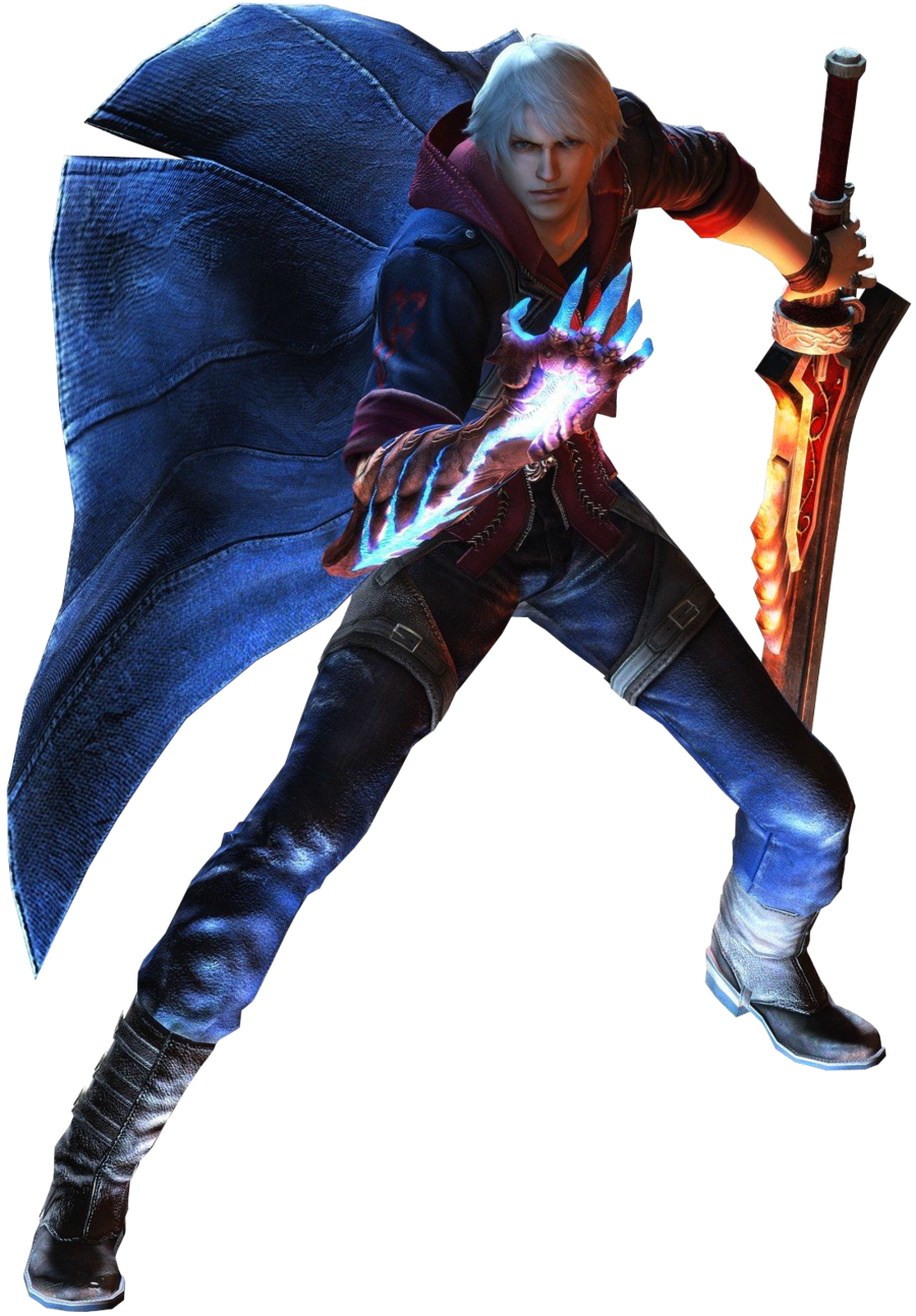 Dante (DmC: Devil May Cry) vs. Black Noir (The Boys)