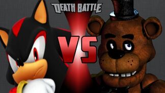 Shadow the Hedgehog vs Freddy Fazbear (Sonic the Hedgehog vs FNAF