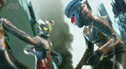 Ultraman Zero vs Darkclops Drones in Ultraman Zero Movie