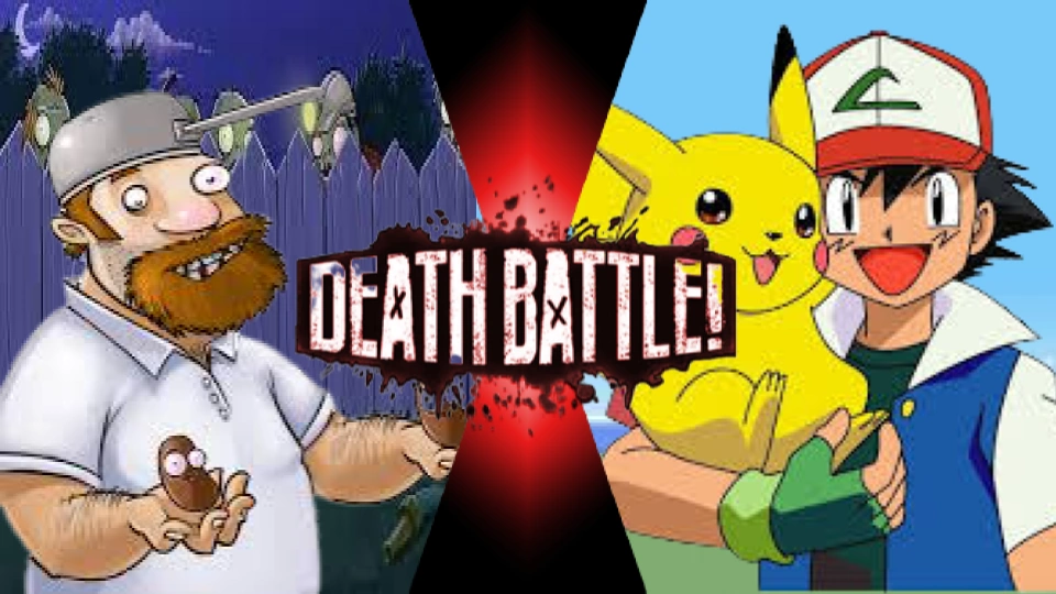 Ash Ketchum vs Crazy Dave (Pokémon vs Plants vs Zombies) Death Battle